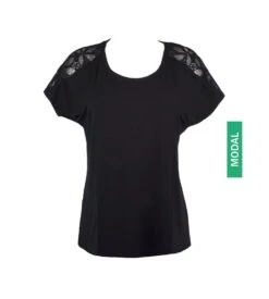 T-shirt En Modal Stricto Sensuelle Noir