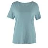Calida T-shirt Manches Courtes En Modal Favourites Desert Blue Satin