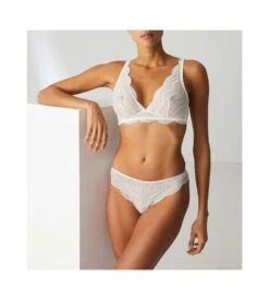 Simone Perele Tanga En Dentelle Karma NATUREL -Calida Soldes Magasin tanga en dentelle karma naturel 5