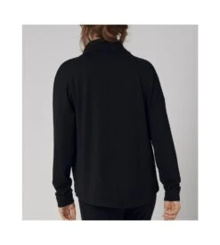 Triumph Veste Zippée Lounge-Me Climate Black -Calida Soldes Magasin veste zippee lounge me climate 0004 black 2