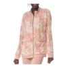 Veste Zippée Tie And Dye Rose